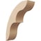 Ekena Millwork 5-inch W x 14-inch D x 18-inch H Ozark Rough Cedar Woodgrain TimberThane Knee Brace, Primed BRCUR05X14X18OZKRCPR - alternate 1